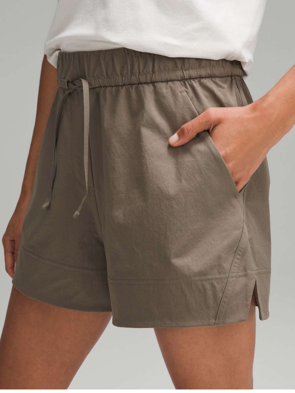 Lululemon Cinchable Waist High-Rise Woven Short 3.5" size large